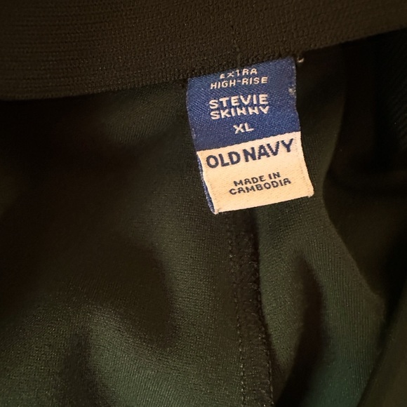 Old Navy Extra #High-Waisted Stevie Skinny Pants
Forest Green.Women XL slimming. - Picture 5 of 7